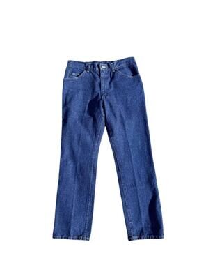 Vintage Lee Jeans 34x30 Dark Wash Straight Leg